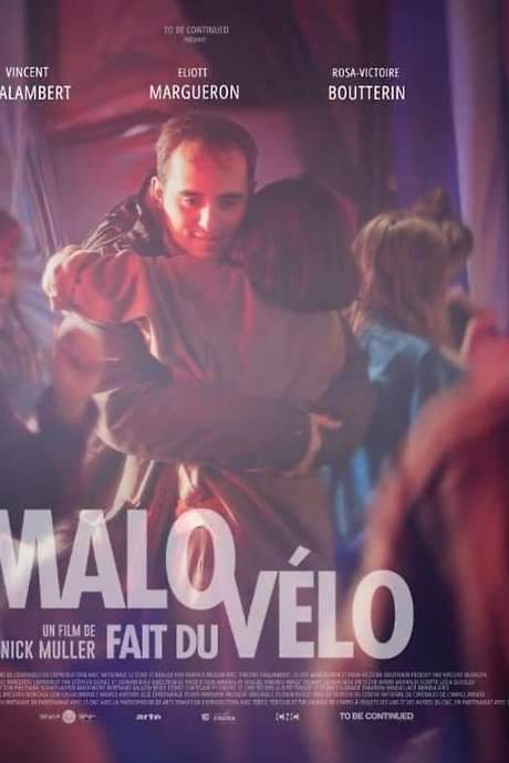 Malo fait du vélo